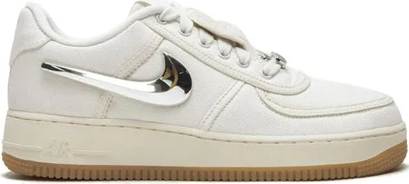 Nik e Air Force 1 Low X Travis Scott Sail