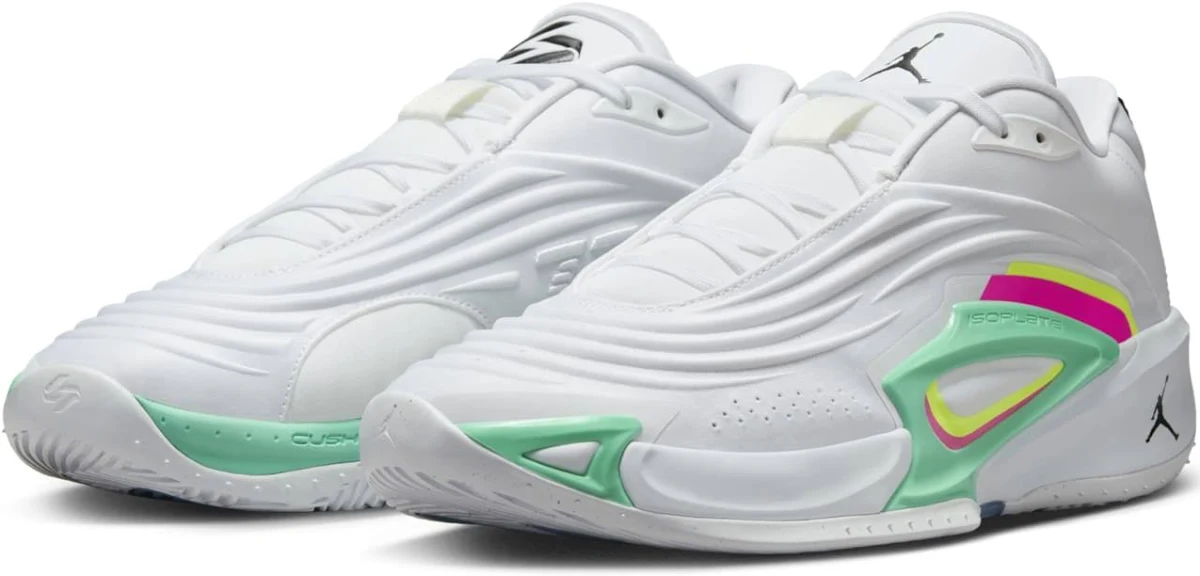 Nike Jordan Luka 3 Photo Finish White Volt Glow Green - Image 2