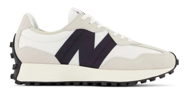 New Balance 327 White Black Womens