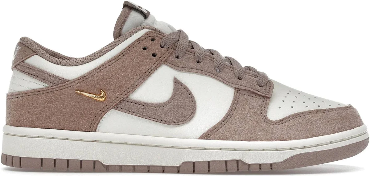 Nike Dunk Low Malt Gold Mini Swoosh