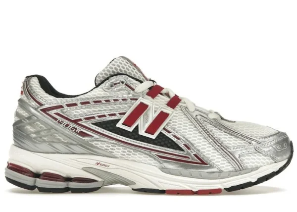 New Balance 1906R SILVER CLASSIC CRIMSON RED