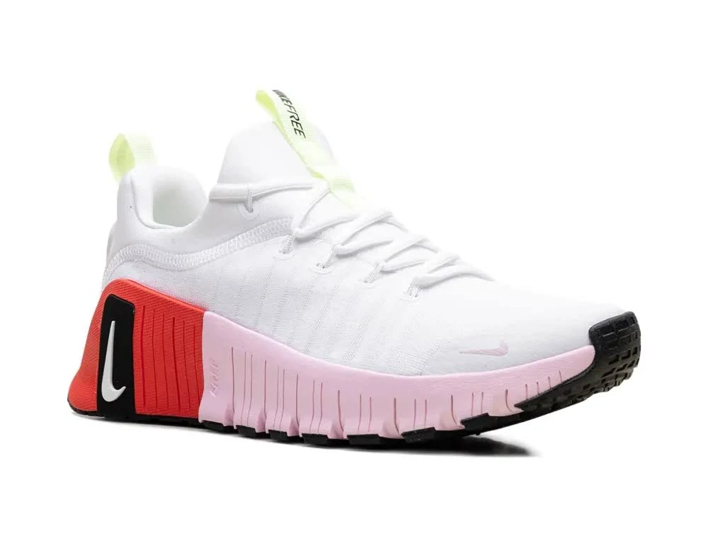 Nike Womens Free Metcon 7 Light Crimson White - Image 3