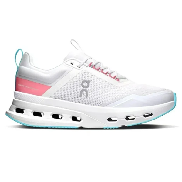 On Cloud x Nova Running Training Cream Pink