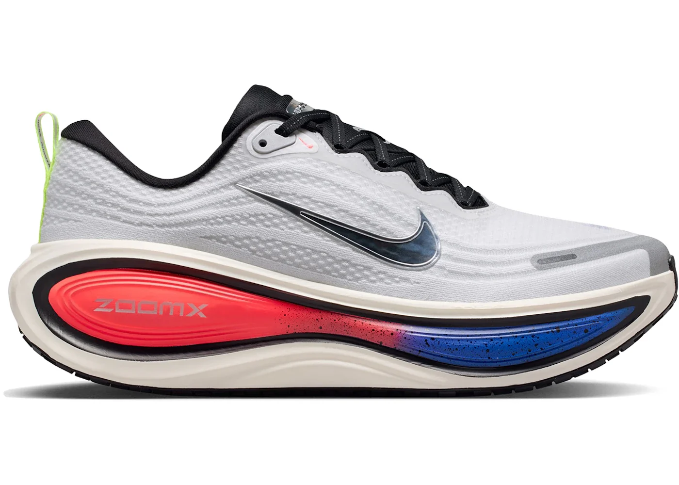 Nik Vomero Plus Multi White Black Racer Blue