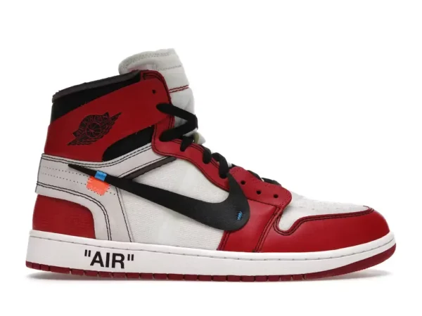 Nik e Jordan retro 1 x off white UNC Red