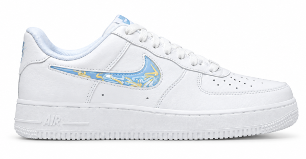 NIKE AIRFORCE 1 LOW SAIL CELESTINE BLUE YELLOW