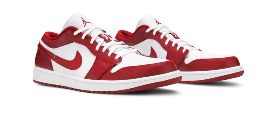 Nike Air Jordan 1 Low Gym Red White - Image 3