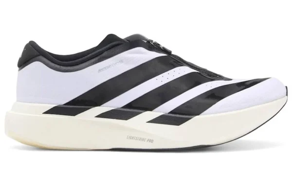 ADIDAS ADIZERO EVO SL ZIP WHITE BLACK