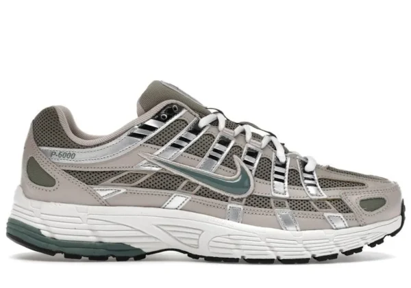 Nike P 6000 cream silver clay green