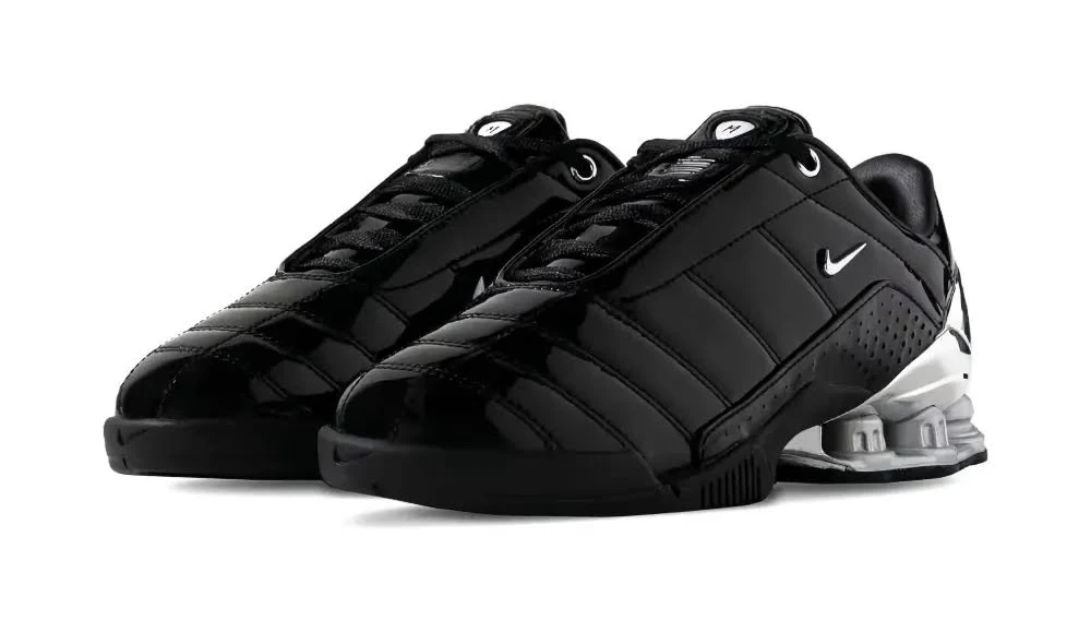Nike x Maha Amsterdam Total 90 Shox Magia SP Metallic Black Silver - Image 2