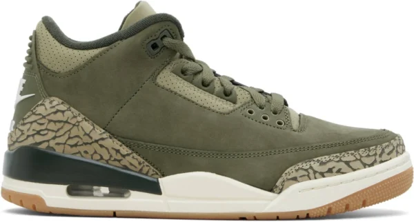 NIKE AIR JORDAN RETRO 3 MEDIUM OLIVE
