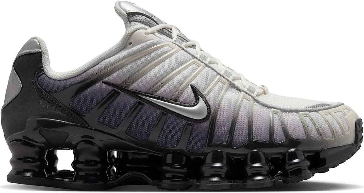 Nike Shox TL Off Noir Metallic Silver