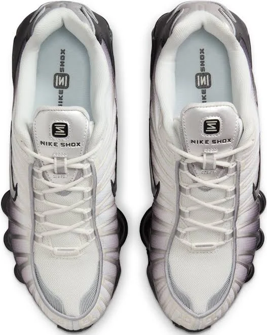 Nike Shox TL Off Noir Metallic Silver - Image 2