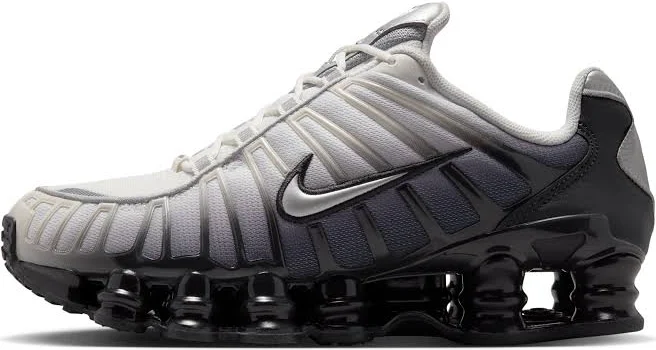 Nike Shox TL Off Noir Metallic Silver - Image 3