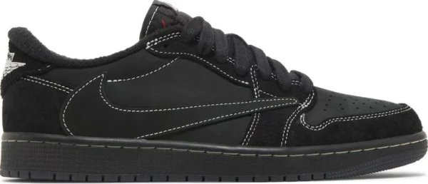 Travis Scott X Air Jordan 1 Low Black Phantom Surplus Semi UA