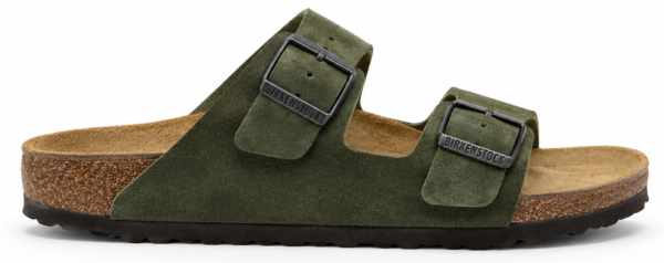 Birkenstock Arizona Green Suede
